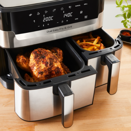 Kuumaõhufritüür Tefal Dual Easy Fry & Grill